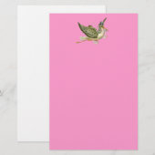 PAPETERIE BABY SHOWER STORK (Devant / Derrière)