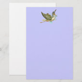 PAPETERIE BABY SHOWER STORK (Devant / Derrière)