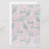 Papeterie Bad Grey Tabby Chats Frapper Tout (Devant / Derrière)