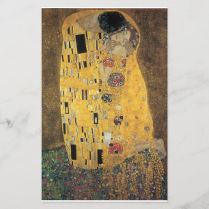 Papeterie Baiser, , reproduction, Peinture Gustav Klimt, art