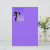 Papeterie Bald Eagle at Sunset - Art original de la faune (Debout devant)