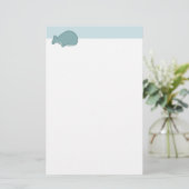 Papeterie Baleine mignonne (Debout devant)