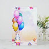 Papeterie Ballons de fête (Debout devant)