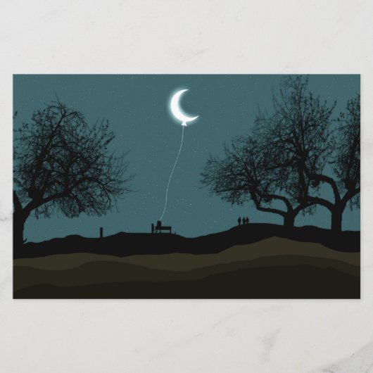 Papeterie Ballons de lune (Devant)