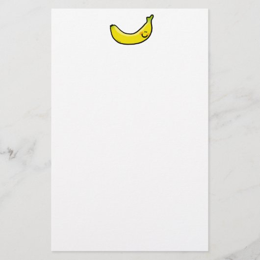 Papeterie Banane jaune drôle (Devant)