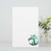 Papeterie Banane plante feuille verte (Debout devant)