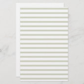 Papeterie Bandes de papier à trait vert pour les notes Papie (Devant / Derrière)