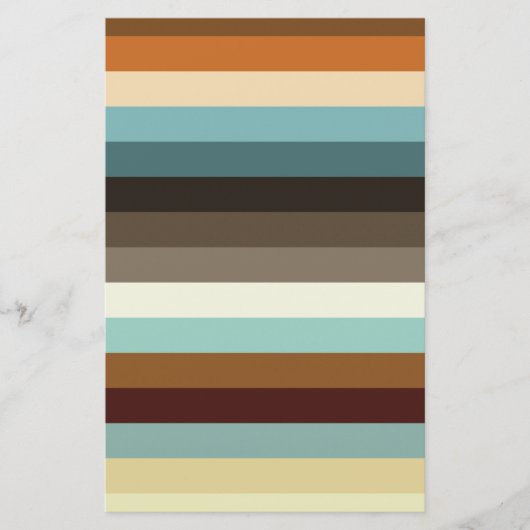 Papeterie Bandes rétro (Devant)