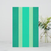Papeterie Bandes vertes et turquoise (Debout devant)