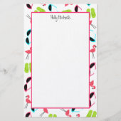 Papeterie Bascules électroniques de Flamants roses et (Devant)