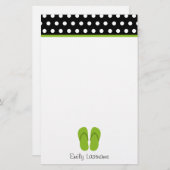 Papeterie Bascules électroniques vertes/noir avec le pois (Devant / Derrière)