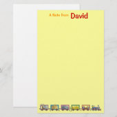 Papeterie Base de David Secret (Devant / Derrière)