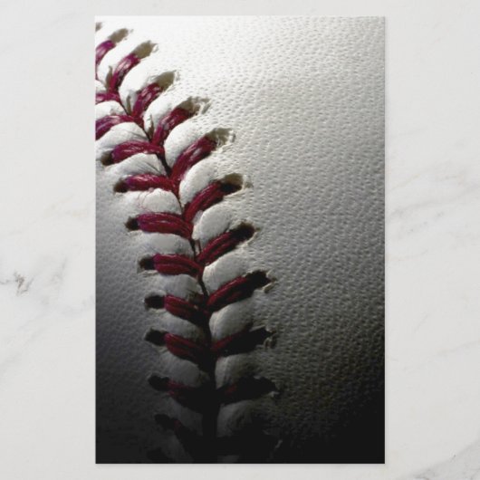 Papeterie Baseball en gros plan (Devant)