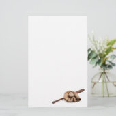 Papeterie Baseball vintage (Debout devant)