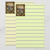 Papeterie Baseball : Vintage (Devant / Derrière)