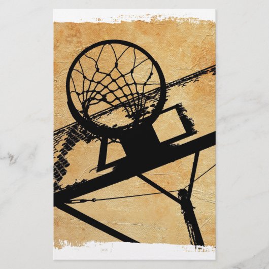 Papeterie basket-ball pop art (Devant)