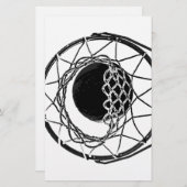 Papeterie Basket-ball Pop Art (Devant / Derrière)