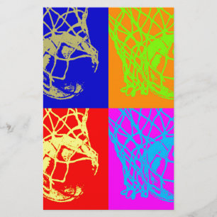 Papeterie Basket-ball Pop Art