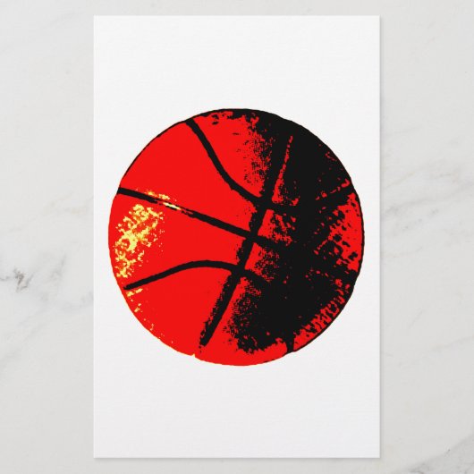 Papeterie Basket-ball Pop Art (Devant)