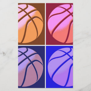 Papeterie Basket-ball Pop Art