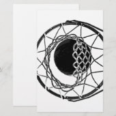 Papeterie Basketball Art Pop (Devant / Derrière)