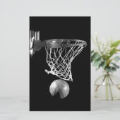 Papeterie Basketball Noir & Blanc (Debout devant)