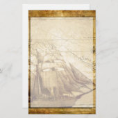 Papeterie bateau de pirate (Devant / Derrière)