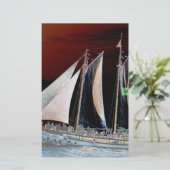 Papeterie Bateaux sous voile (Debout devant)