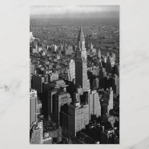 Papeterie Bâtiment Chrysler New York Manhattan