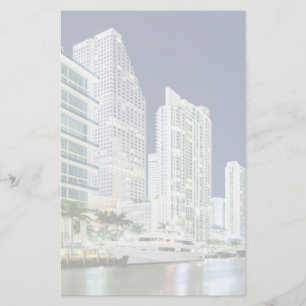 Papeterie Bâtiment le long de la promenade de Miami River