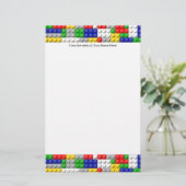 Papeterie Bâtiments Couleur primaire Anniversaire/Fête du ga (Debout devant)