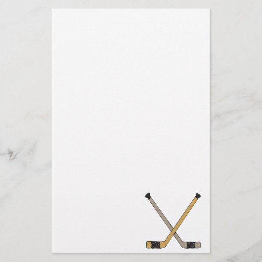 Papeterie Bâtons de hockey (Devant)