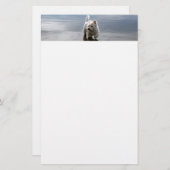 Papeterie Beach Westie Réflexion Papier à lettres (Devant / Derrière)