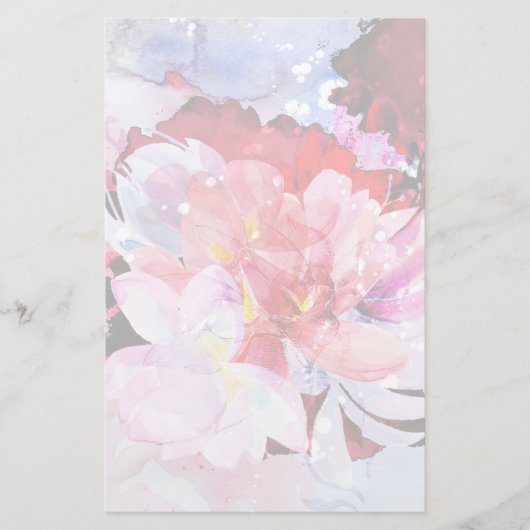 Papeterie Beau bouquet de fleurs (Devant)