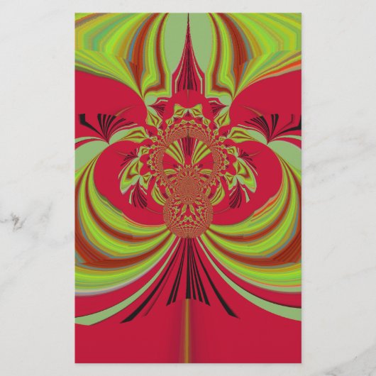 Papeterie Beau design jaune rouge. Code vecteur d'inspiratio (Devant)