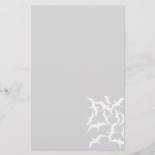 Papeterie Beau Flying Birds Motif Produit (Devant)