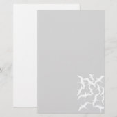 Papeterie Beau Flying Birds Motif Produit (Devant / Derrière)