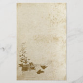 Papeterie Beau papier à papier à papier pour oiseaux anciens (Devant)