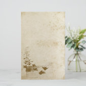 Papeterie Beau papier à papier à papier pour oiseaux anciens (Debout devant)