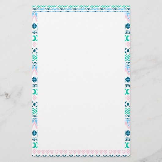Papeterie Beau pastel motif (Devant)