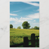 Papeterie Beau paysage rural (Devant)