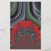 Papeterie Beau Rouge Aurora Art Imprimer (Devant)