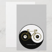 Papeterie beau vélo . vélo . thème vélo (Devant / Derrière)