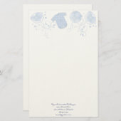 Papeterie Bébé Coeur Jacquard de bétail sur le rose (Devant / Derrière)