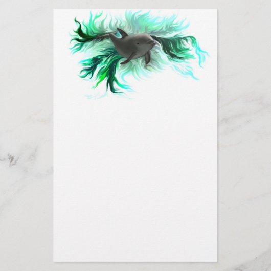 Papeterie Bébé dauphin (Dos)