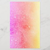 Papeterie BÉBÉ FAIRY AVEC POIDS PURPLE ROSE PARKLES Imaginai (Dos)