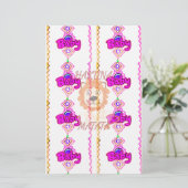 Papeterie Bébé Lion Cub Hakuna Matata graphisme design (Debout devant)