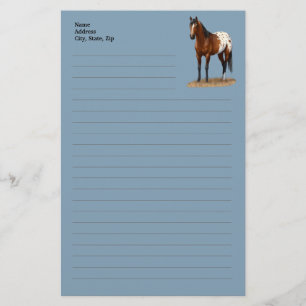 Papeterie Belle Baie Appaloosa Horse