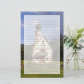 Papeterie Belle église isolée isolée appelée Rainui (Debout devant)