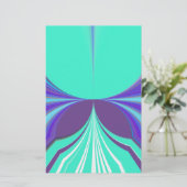 Papeterie Belle extraordinaire Motif Cyan Motif Motif (Debout devant)